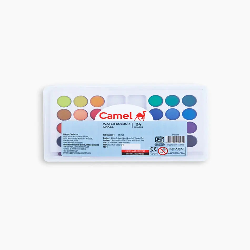 Camel Watercolour Cakes 24 Shades Camel